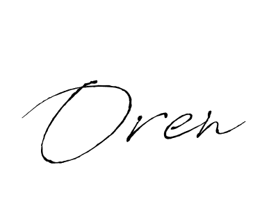 Also You can easily find your signature by using the search form. We will create Oren name handwritten signature images for you free of cost using Antro_Vectra sign style. Oren signature style 6 images and pictures png