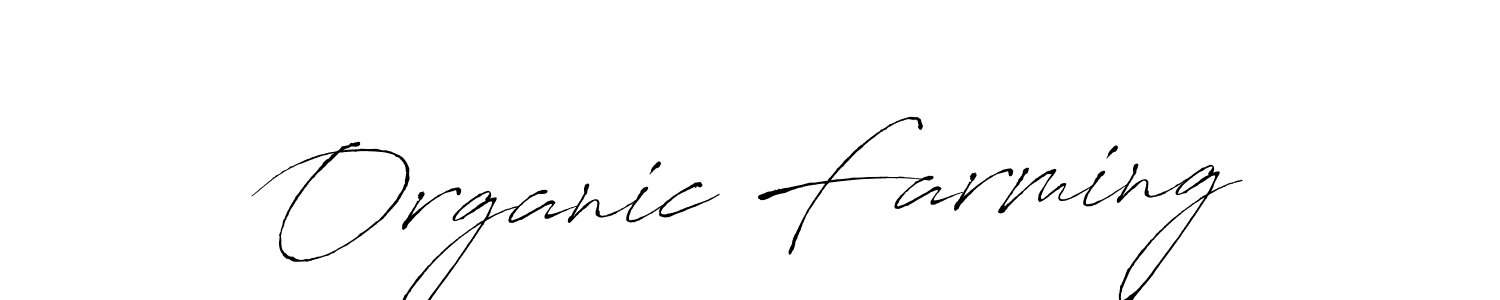 Make a beautiful signature design for name Organic Farming. Use this online signature maker to create a handwritten signature for free. Organic Farming signature style 6 images and pictures png
