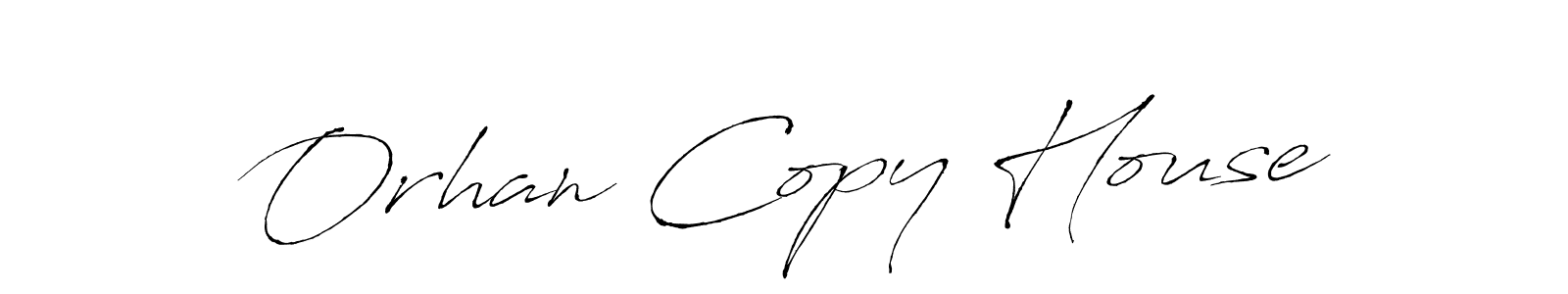 Make a short Orhan Copy House signature style. Manage your documents anywhere anytime using Antro_Vectra. Create and add eSignatures, submit forms, share and send files easily. Orhan Copy House signature style 6 images and pictures png