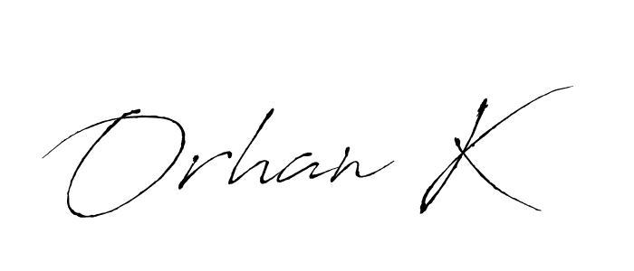 It looks lik you need a new signature style for name Orhan K. Design unique handwritten (Antro_Vectra) signature with our free signature maker in just a few clicks. Orhan K signature style 6 images and pictures png