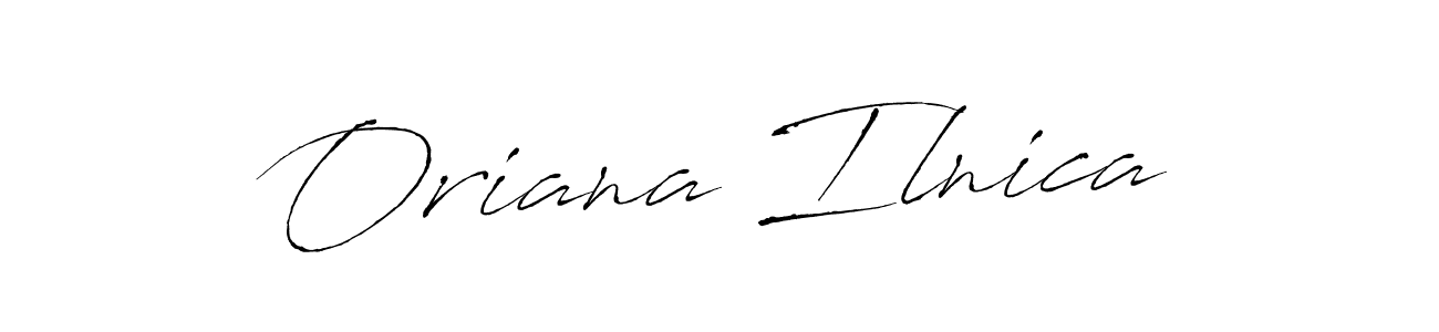 The best way (Antro_Vectra) to make a short signature is to pick only two or three words in your name. The name Oriana Ilnica include a total of six letters. For converting this name. Oriana Ilnica signature style 6 images and pictures png