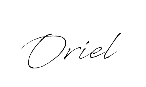 Use a signature maker to create a handwritten signature online. With this signature software, you can design (Antro_Vectra) your own signature for name Oriel. Oriel signature style 6 images and pictures png