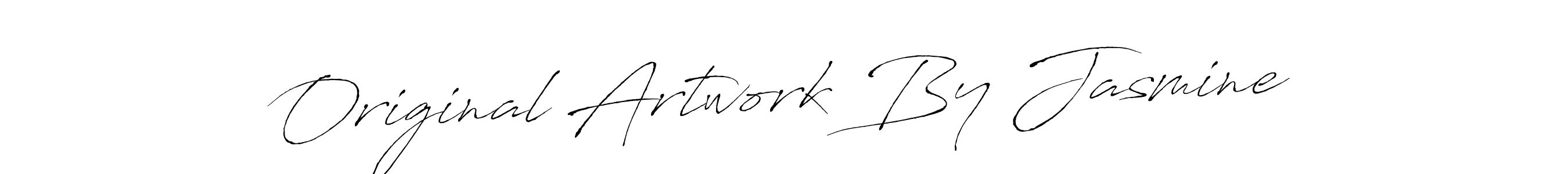 Design your own signature with our free online signature maker. With this signature software, you can create a handwritten (Antro_Vectra) signature for name Original Artwork By Jasmine. Original Artwork By Jasmine signature style 6 images and pictures png