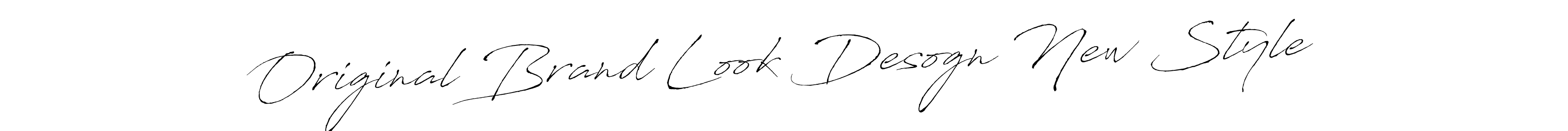 Also we have Original Brand Look Desogn New Style name is the best signature style. Create professional handwritten signature collection using Antro_Vectra autograph style. Original Brand Look Desogn New Style signature style 6 images and pictures png