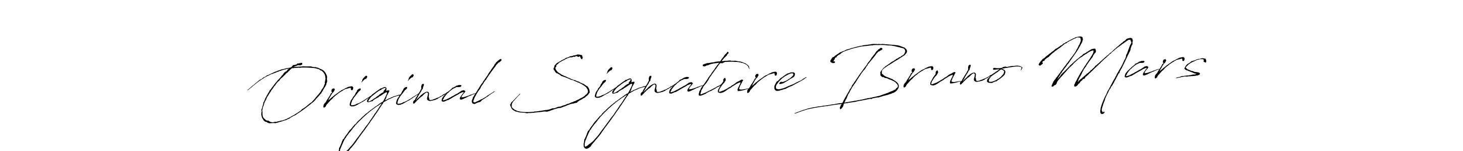 How to make Original Signature Bruno Mars signature? Antro_Vectra is a professional autograph style. Create handwritten signature for Original Signature Bruno Mars name. Original Signature Bruno Mars signature style 6 images and pictures png