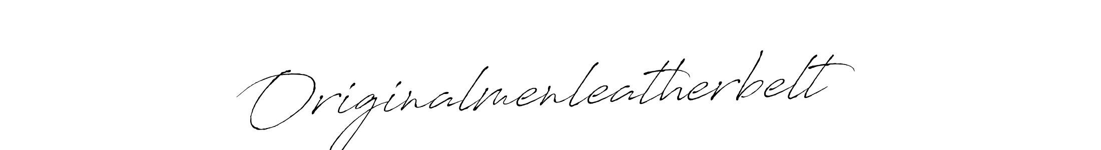 Create a beautiful signature design for name Originalmenleatherbelt. With this signature (Antro_Vectra) fonts, you can make a handwritten signature for free. Originalmenleatherbelt signature style 6 images and pictures png