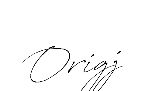 Design your own signature with our free online signature maker. With this signature software, you can create a handwritten (Antro_Vectra) signature for name Origj. Origj signature style 6 images and pictures png