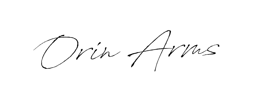 How to make Orin Arms signature? Antro_Vectra is a professional autograph style. Create handwritten signature for Orin Arms name. Orin Arms signature style 6 images and pictures png