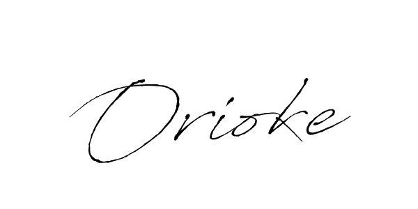 Also we have Orioke name is the best signature style. Create professional handwritten signature collection using Antro_Vectra autograph style. Orioke signature style 6 images and pictures png