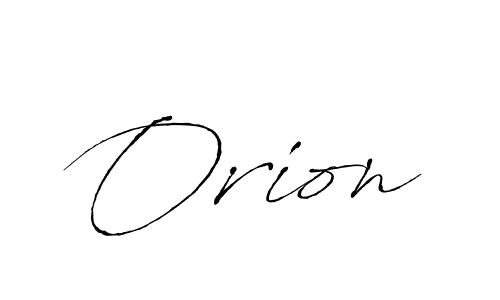 Use a signature maker to create a handwritten signature online. With this signature software, you can design (Antro_Vectra) your own signature for name Orion. Orion signature style 6 images and pictures png