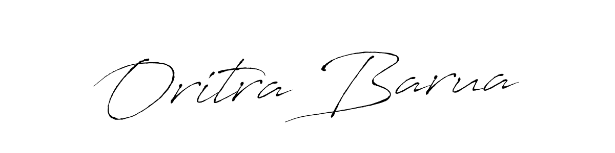 How to make Oritra Barua name signature. Use Antro_Vectra style for creating short signs online. This is the latest handwritten sign. Oritra Barua signature style 6 images and pictures png