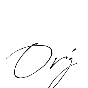 You should practise on your own different ways (Antro_Vectra) to write your name (Orj) in signature. don't let someone else do it for you. Orj signature style 6 images and pictures png
