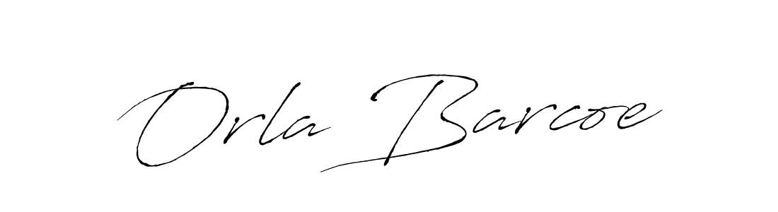 Design your own signature with our free online signature maker. With this signature software, you can create a handwritten (Antro_Vectra) signature for name Orla Barcoe. Orla Barcoe signature style 6 images and pictures png