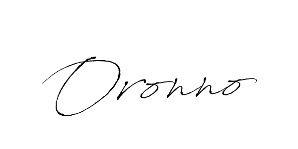 Design your own signature with our free online signature maker. With this signature software, you can create a handwritten (Antro_Vectra) signature for name Oronno. Oronno signature style 6 images and pictures png