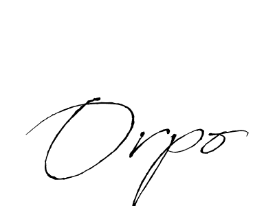 Once you've used our free online signature maker to create your best signature Antro_Vectra style, it's time to enjoy all of the benefits that Orpo name signing documents. Orpo signature style 6 images and pictures png