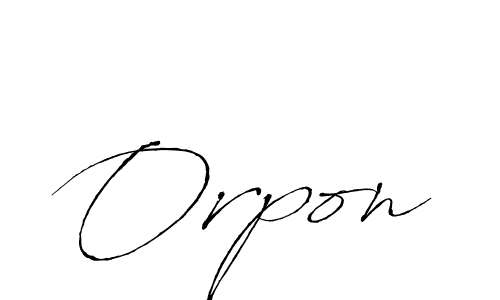 Once you've used our free online signature maker to create your best signature Antro_Vectra style, it's time to enjoy all of the benefits that Orpon name signing documents. Orpon signature style 6 images and pictures png