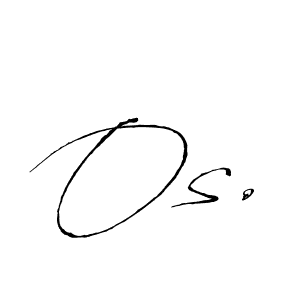 How to make Os. signature? Antro_Vectra is a professional autograph style. Create handwritten signature for Os. name. Os. signature style 6 images and pictures png