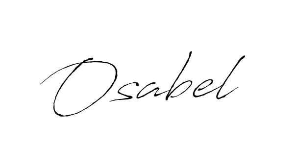 Make a beautiful signature design for name Osabel. Use this online signature maker to create a handwritten signature for free. Osabel signature style 6 images and pictures png