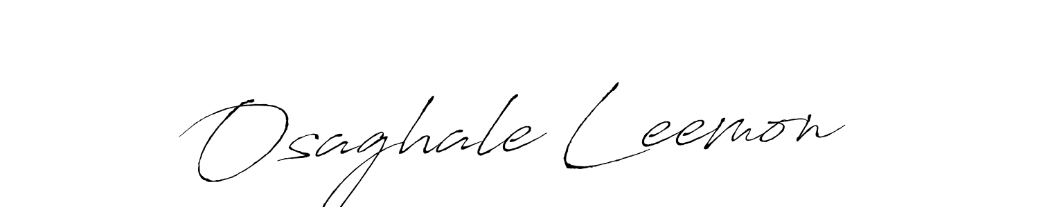 Similarly Antro_Vectra is the best handwritten signature design. Signature creator online .You can use it as an online autograph creator for name Osaghale Leemon. Osaghale Leemon signature style 6 images and pictures png