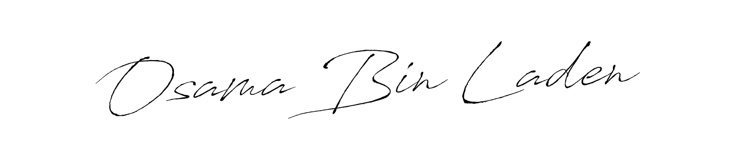 It looks lik you need a new signature style for name Osama Bin Laden. Design unique handwritten (Antro_Vectra) signature with our free signature maker in just a few clicks. Osama Bin Laden signature style 6 images and pictures png