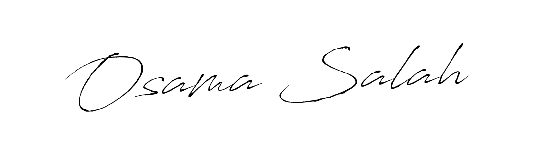 Antro_Vectra is a professional signature style that is perfect for those who want to add a touch of class to their signature. It is also a great choice for those who want to make their signature more unique. Get Osama Salah name to fancy signature for free. Osama Salah signature style 6 images and pictures png