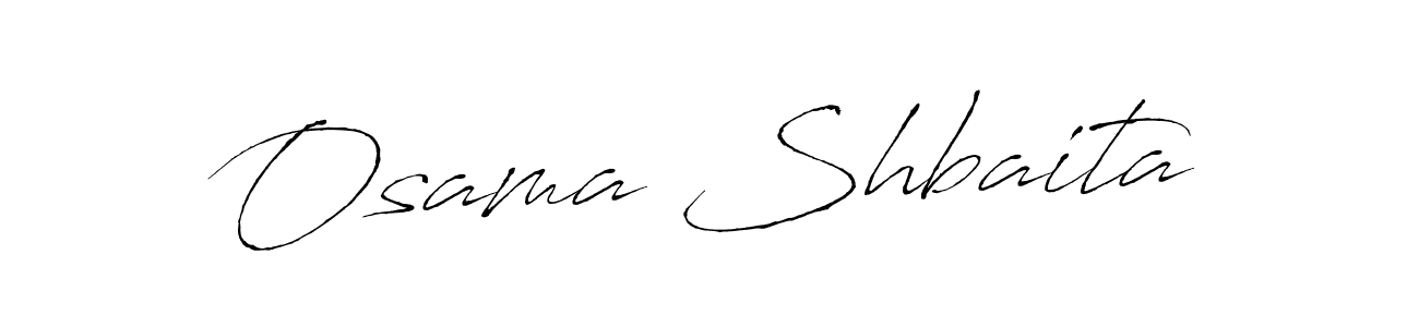 Use a signature maker to create a handwritten signature online. With this signature software, you can design (Antro_Vectra) your own signature for name Osama Shbaita. Osama Shbaita signature style 6 images and pictures png