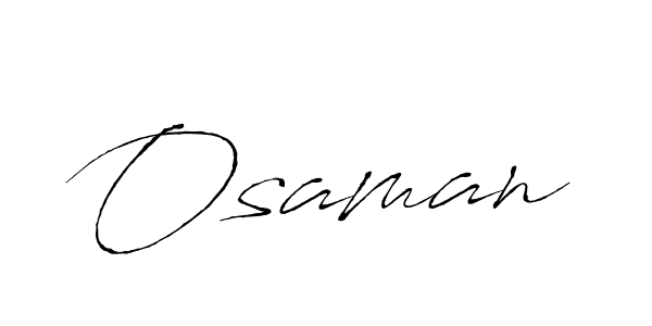 How to make Osaman signature? Antro_Vectra is a professional autograph style. Create handwritten signature for Osaman name. Osaman signature style 6 images and pictures png
