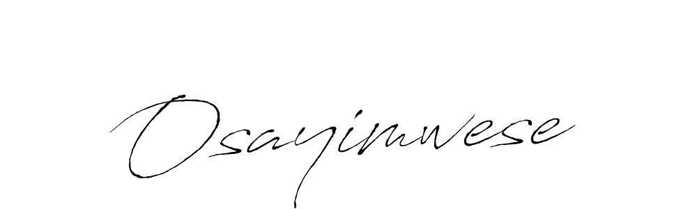 It looks lik you need a new signature style for name Osayimwese. Design unique handwritten (Antro_Vectra) signature with our free signature maker in just a few clicks. Osayimwese signature style 6 images and pictures png