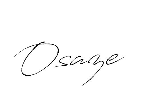 Osaze stylish signature style. Best Handwritten Sign (Antro_Vectra) for my name. Handwritten Signature Collection Ideas for my name Osaze. Osaze signature style 6 images and pictures png