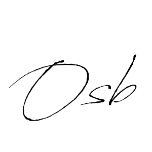 Create a beautiful signature design for name Osb. With this signature (Antro_Vectra) fonts, you can make a handwritten signature for free. Osb signature style 6 images and pictures png