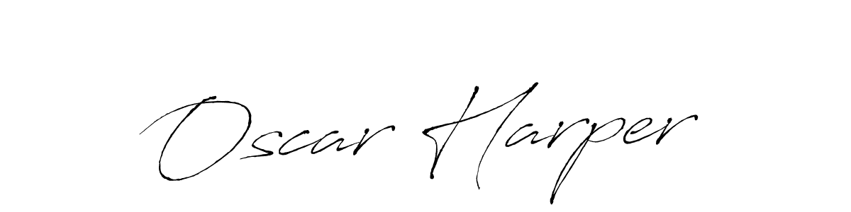 Oscar Harper stylish signature style. Best Handwritten Sign (Antro_Vectra) for my name. Handwritten Signature Collection Ideas for my name Oscar Harper. Oscar Harper signature style 6 images and pictures png