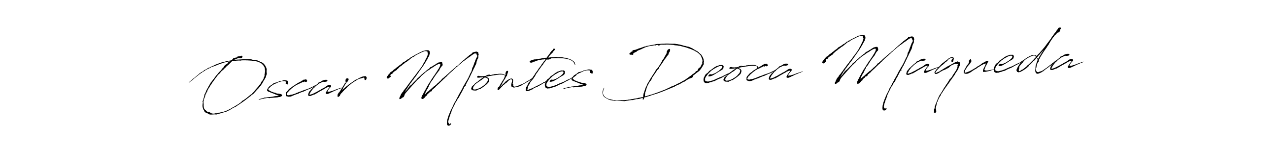 Make a beautiful signature design for name Oscar Montes Deoca Maqueda. Use this online signature maker to create a handwritten signature for free. Oscar Montes Deoca Maqueda signature style 6 images and pictures png