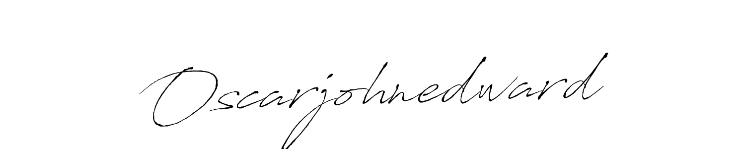 Also we have Oscarjohnedward name is the best signature style. Create professional handwritten signature collection using Antro_Vectra autograph style. Oscarjohnedward signature style 6 images and pictures png