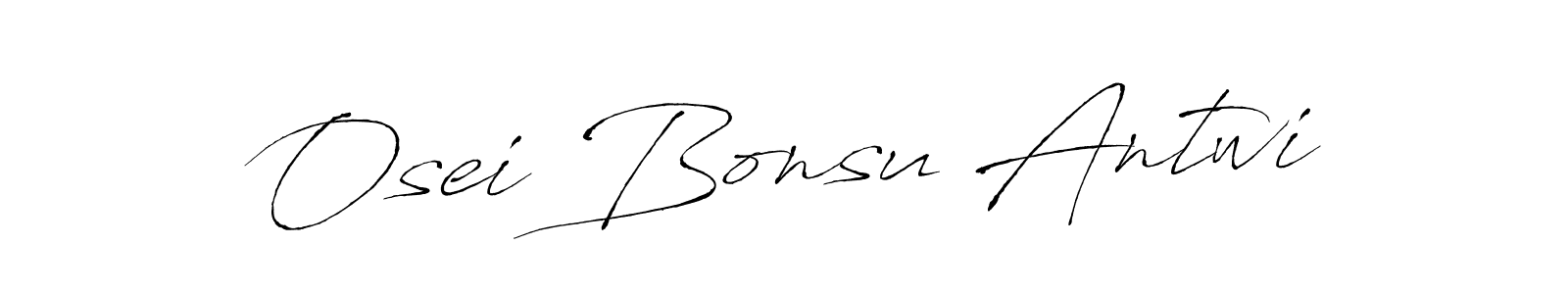 The best way (Antro_Vectra) to make a short signature is to pick only two or three words in your name. The name Osei Bonsu Antwi include a total of six letters. For converting this name. Osei Bonsu Antwi signature style 6 images and pictures png