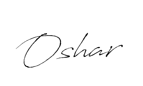 Make a beautiful signature design for name Oshar. With this signature (Antro_Vectra) style, you can create a handwritten signature for free. Oshar signature style 6 images and pictures png