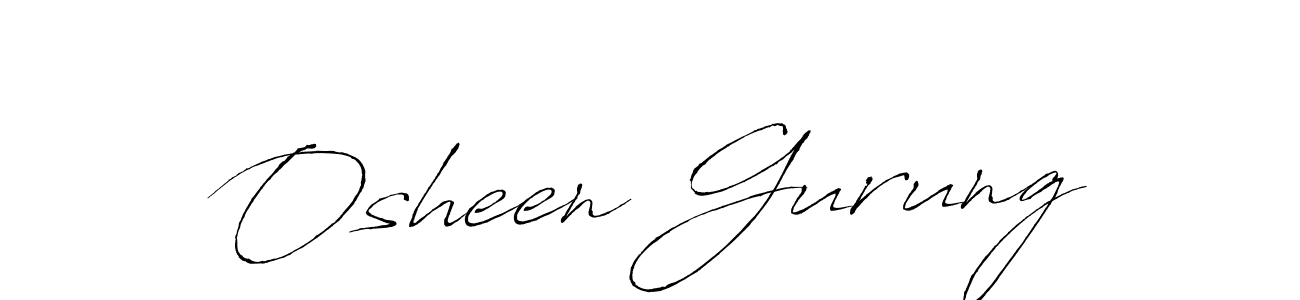 Best and Professional Signature Style for Osheen Gurung. Antro_Vectra Best Signature Style Collection. Osheen Gurung signature style 6 images and pictures png