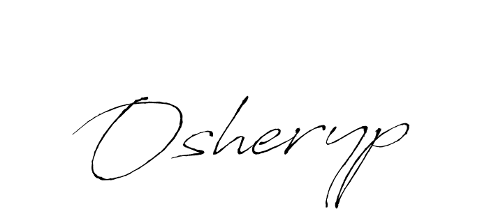 Osheryp stylish signature style. Best Handwritten Sign (Antro_Vectra) for my name. Handwritten Signature Collection Ideas for my name Osheryp. Osheryp signature style 6 images and pictures png