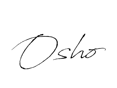 How to make Osho signature? Antro_Vectra is a professional autograph style. Create handwritten signature for Osho name. Osho signature style 6 images and pictures png
