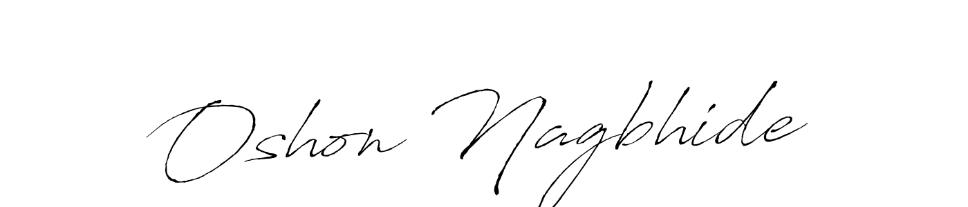 The best way (Antro_Vectra) to make a short signature is to pick only two or three words in your name. The name Oshon Nagbhide include a total of six letters. For converting this name. Oshon Nagbhide signature style 6 images and pictures png