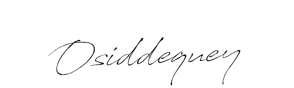Design your own signature with our free online signature maker. With this signature software, you can create a handwritten (Antro_Vectra) signature for name Osiddequey. Osiddequey signature style 6 images and pictures png