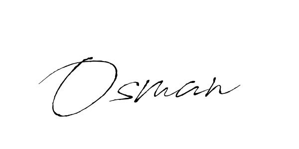 How to make Osman  signature? Antro_Vectra is a professional autograph style. Create handwritten signature for Osman  name. Osman  signature style 6 images and pictures png