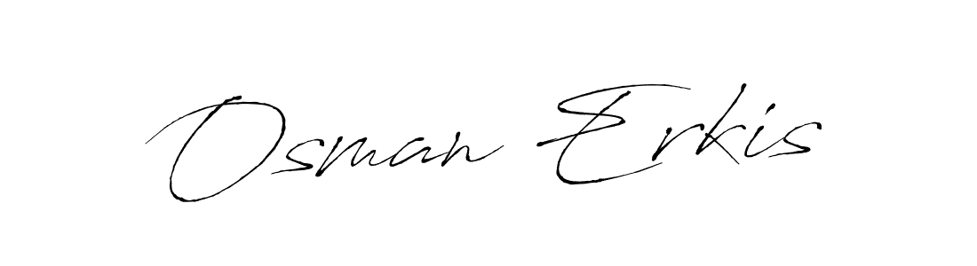 if you are searching for the best signature style for your name Osman Erkis. so please give up your signature search. here we have designed multiple signature styles  using Antro_Vectra. Osman Erkis signature style 6 images and pictures png