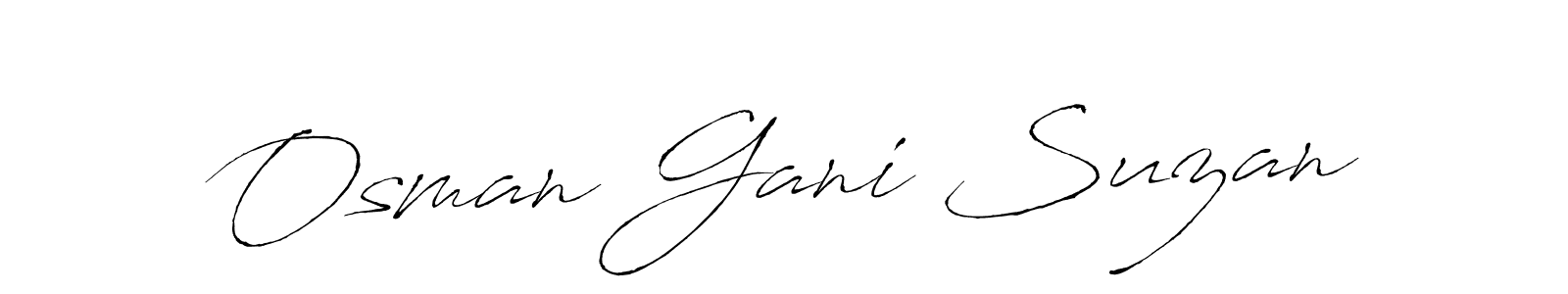 Make a beautiful signature design for name Osman Gani Suzan. Use this online signature maker to create a handwritten signature for free. Osman Gani Suzan signature style 6 images and pictures png