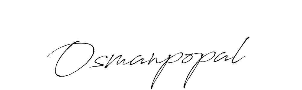 Also You can easily find your signature by using the search form. We will create Osmanpopal name handwritten signature images for you free of cost using Antro_Vectra sign style. Osmanpopal signature style 6 images and pictures png