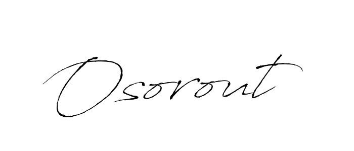 Design your own signature with our free online signature maker. With this signature software, you can create a handwritten (Antro_Vectra) signature for name Osorout. Osorout signature style 6 images and pictures png