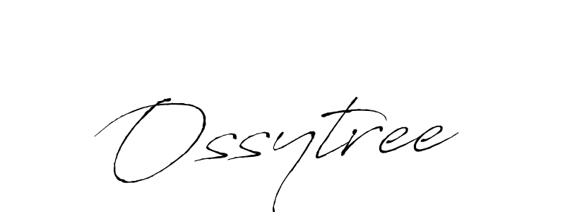 Design your own signature with our free online signature maker. With this signature software, you can create a handwritten (Antro_Vectra) signature for name Ossytree. Ossytree signature style 6 images and pictures png