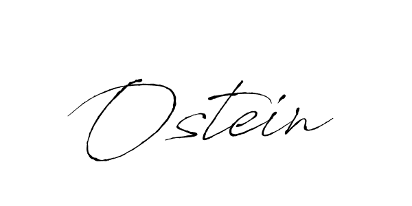 Design your own signature with our free online signature maker. With this signature software, you can create a handwritten (Antro_Vectra) signature for name Ostein. Ostein signature style 6 images and pictures png