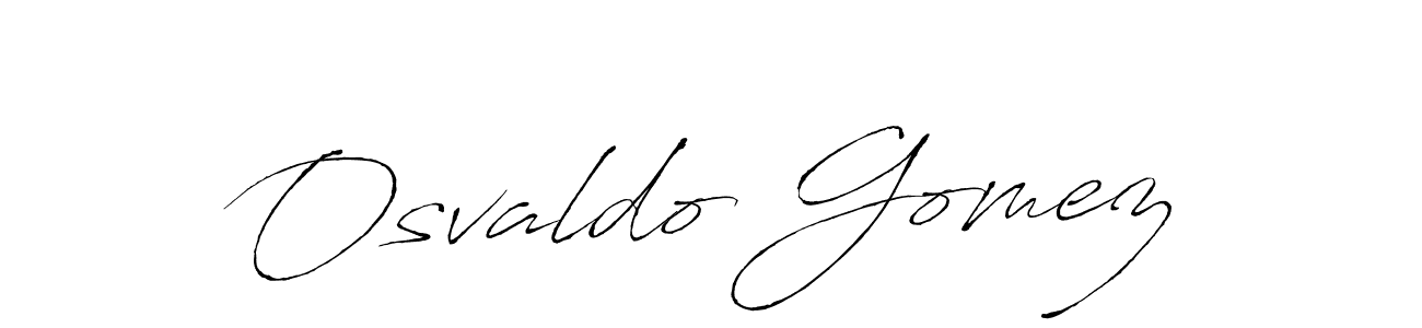 How to make Osvaldo Gomez signature? Antro_Vectra is a professional autograph style. Create handwritten signature for Osvaldo Gomez name. Osvaldo Gomez signature style 6 images and pictures png
