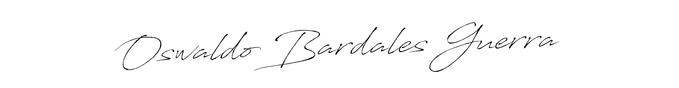 How to make Oswaldo Bardales Guerra name signature. Use Antro_Vectra style for creating short signs online. This is the latest handwritten sign. Oswaldo Bardales Guerra signature style 6 images and pictures png