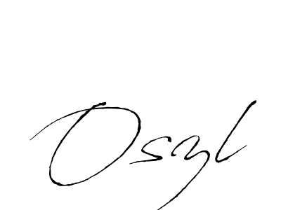 How to make Oszl signature? Antro_Vectra is a professional autograph style. Create handwritten signature for Oszl name. Oszl signature style 6 images and pictures png
